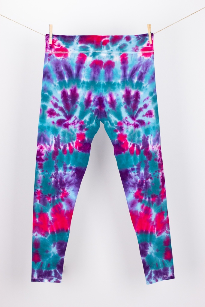 Vibrant Mermaid Cotton Leggings 