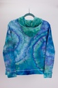 Blue Lagoon Light Cotton Zip-Up