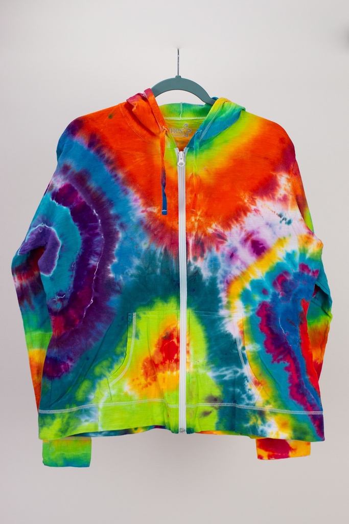 Rainbow Rocks Light Cotton Zip-Up