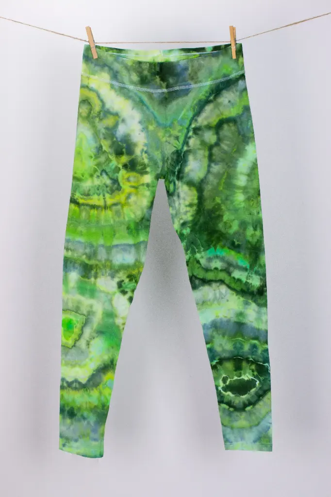 Green Dragon Cotton Leggings 