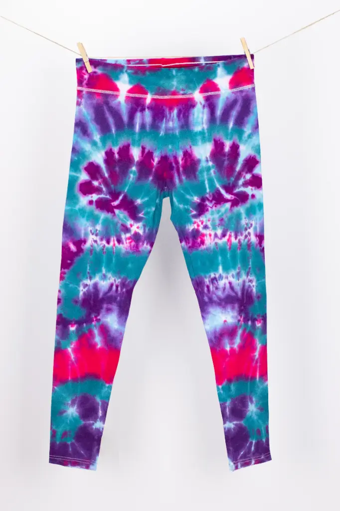 Vibrant Mermaid Cotton Leggings 