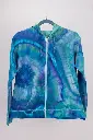 Blue Lagoon Light Cotton Zip-up