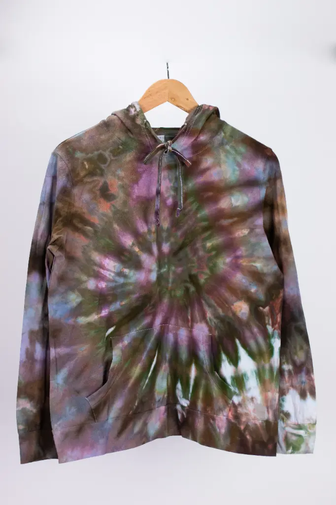 Earthy Twist Hooded Shirt 