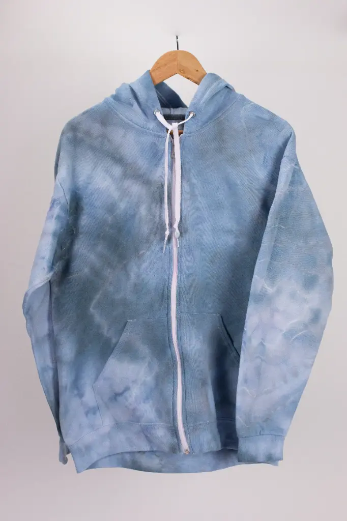 Stormy Sky Cotton Zip-Up 