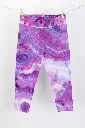 Purple Fusion Capri Leggings  
