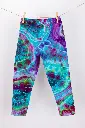 Electric Rainbow Capri Leggings   