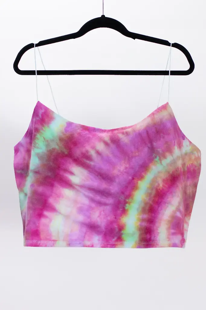 Sherbet Waves Crop Tank   