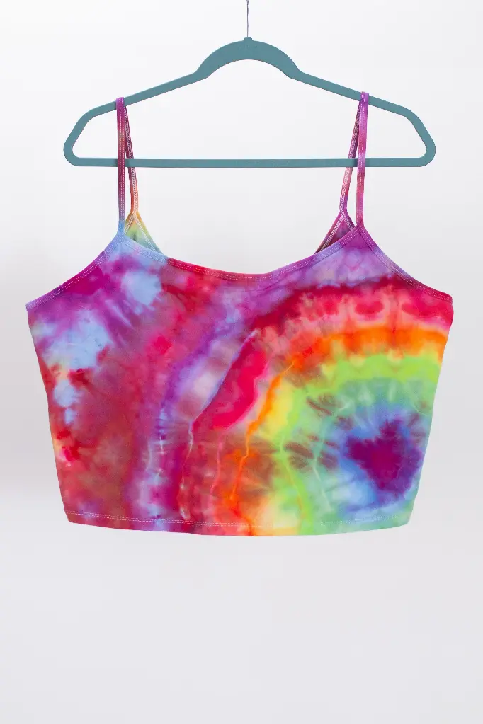 Rainbow Paradise  Crop Tank