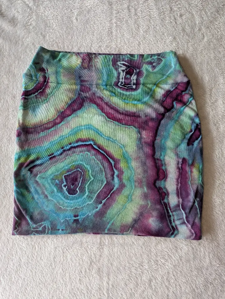 Amethyst Waters Mini Skirt 