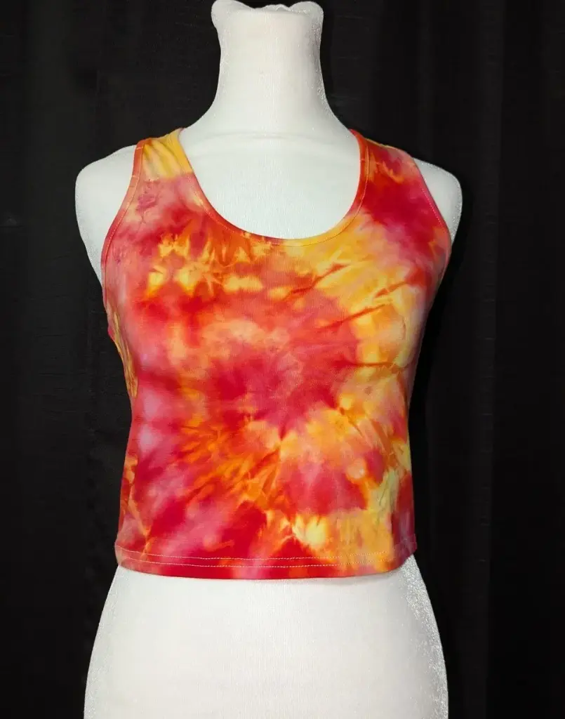 Solar Flare Crop Tank 