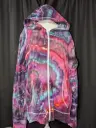 Wine and Waves Light Cotton Zip-Up 
