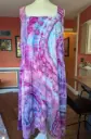Magenta Skies Tank Dress with Pockets