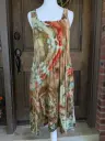 Agate Waters Tank Dress with Pockets 