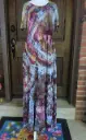 Witchy Waters Tiered Maxi Dress with Pockets 