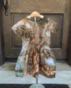 Marbled Earth Toddler Dress
