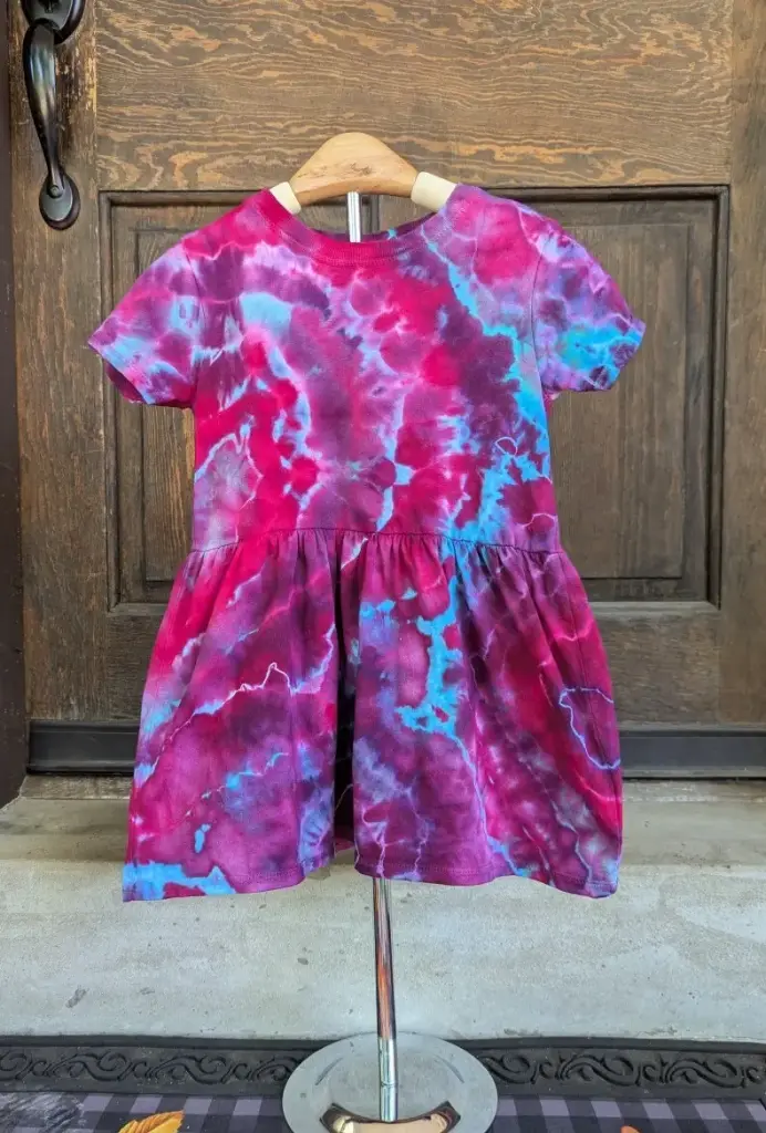 Cosmic Berry Toddler Dress 