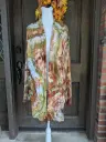 Earthy Agate Duster Jacket  with pockets 
