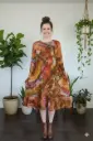 Autumn Agate Dress with Pockets 