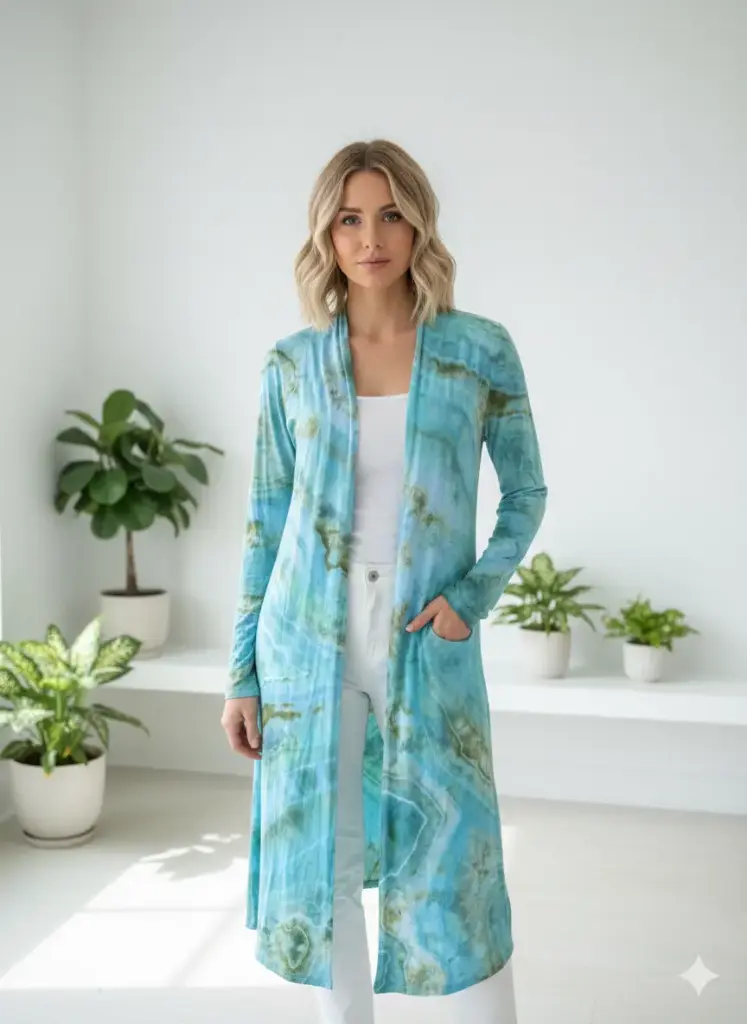 Seafoam Dreams Duster Jacket  