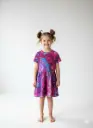 Fuchsia Frenzy Toddler Dress 