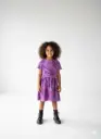 Grape Fizz Toddler Dress