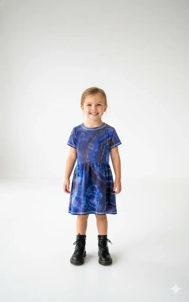 Midnight Skies Toddler Dress  