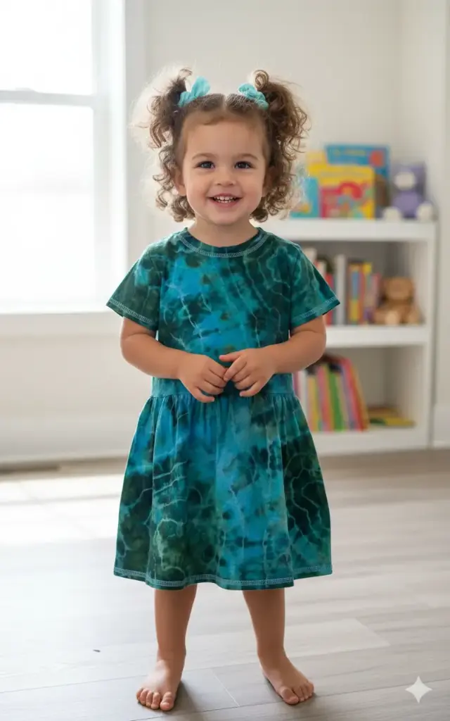 Mystic Lagoon Toddler Dress   
