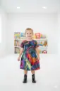 Rainbow River Toddler Dress 