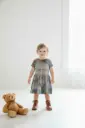 Marbled Earth Toddler Dress 