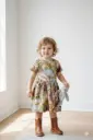 Earthy Agate Toddler Dress