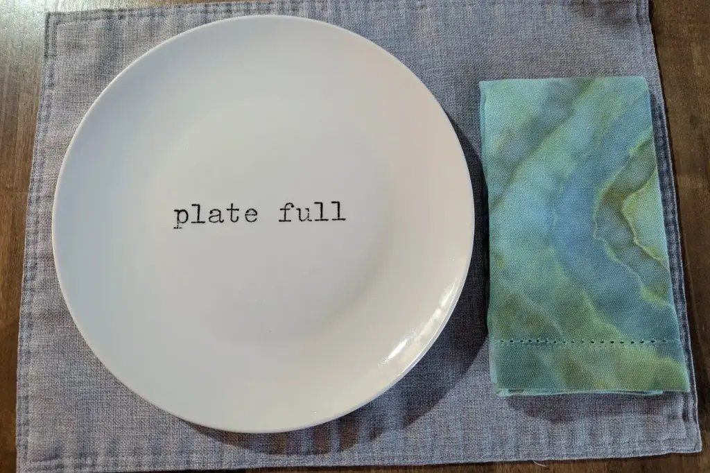 4 Pack Cloth Cotton Napkins 