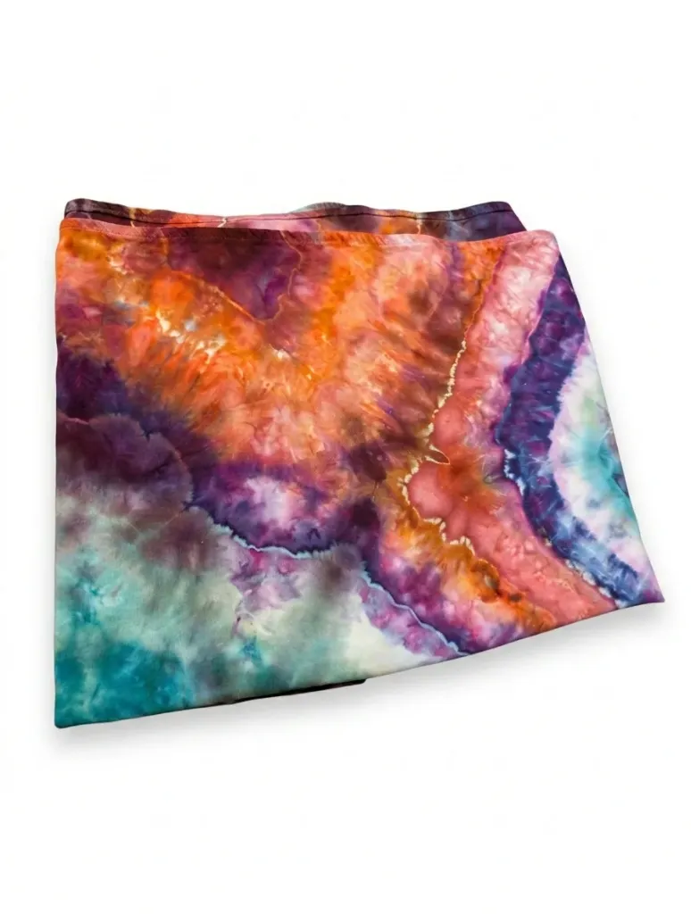 Tie Dyed Wrap Rayon Scarf