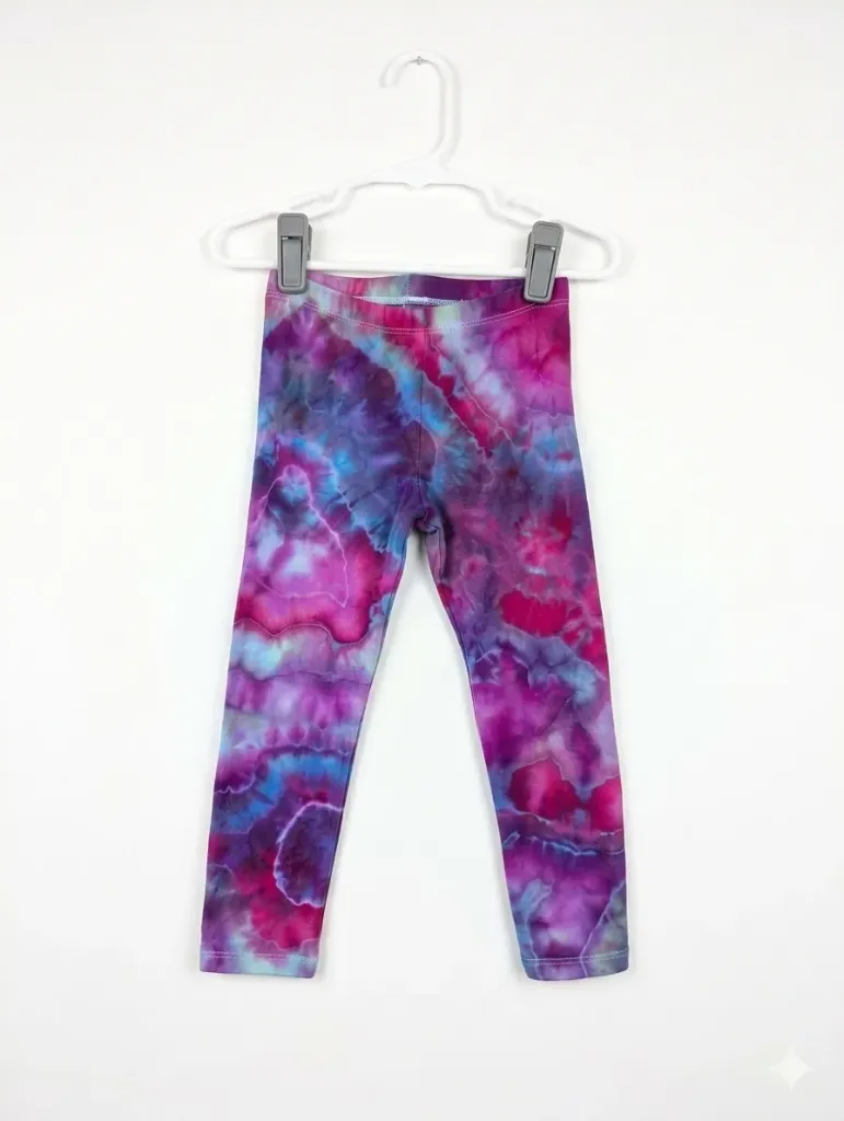Magenta Waters Toddler Leggings