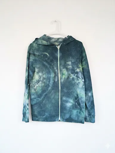 Teal Lagoon Big Kids  Zip-Up