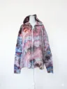 Strawberry Skies Light Cotton Zip-Up