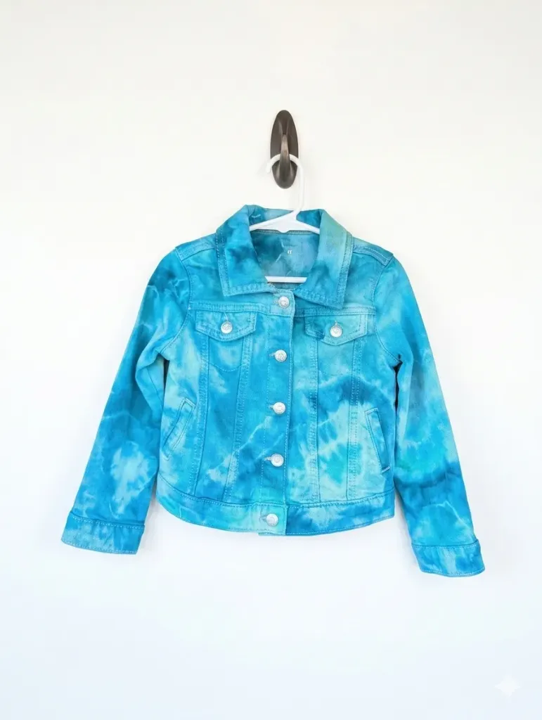 Carribian Waters Toddler Jean Jacket