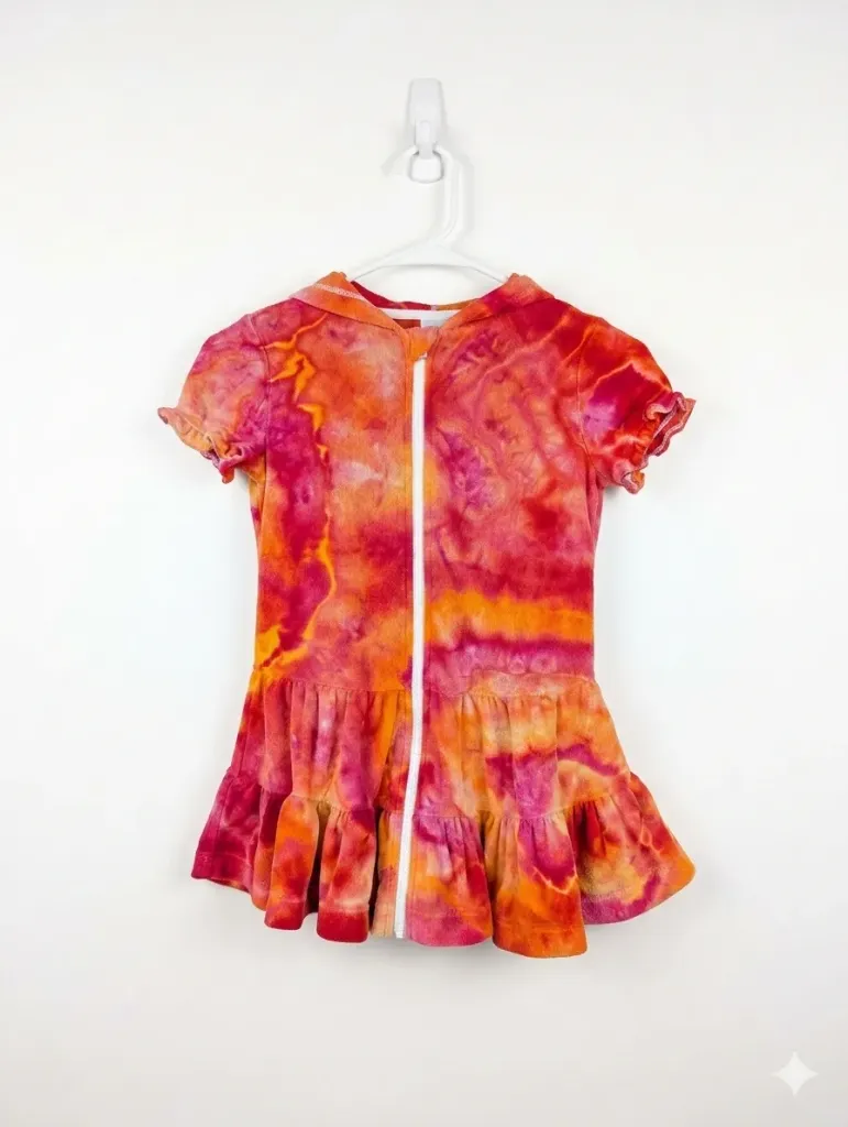 Tangerine Skies Swim Cover