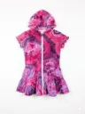 Cosmic Hibiscus Swim Cover