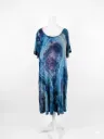 Fluorite Skies  Dress with Pockets