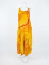 Tangerine Squeeze Tank Dress with Pockets