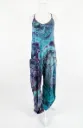 Mermaid Waters Baggy Cotton Romper with pockets