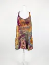 Rainbow Agate Romper Dress with pockets and shorts