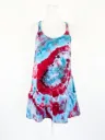 Cosmic Candy Romper Dress with pockets and shorts