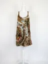Earthy Agate Romper Dress with pockets and shorts