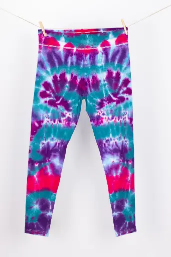 Vibrant Mermaid Cotton Leggings 
