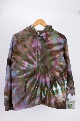 Earthy Twist Hooded Shirt 