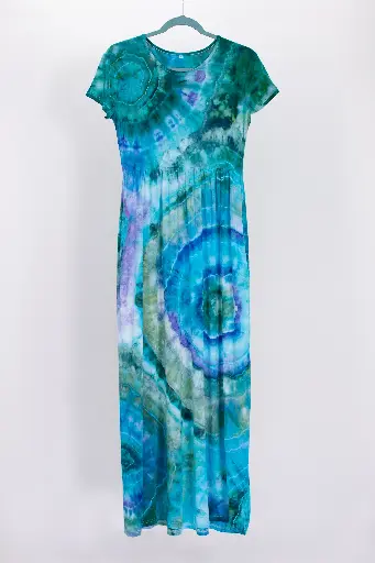 Alumni Blues Maxi Dress with Pockets 