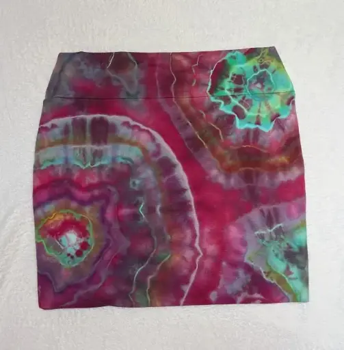 Electric Bloom Mini Skirt   