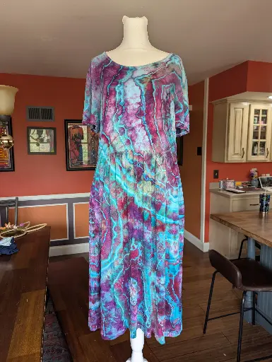 Mindbender Short Sleeve Maxi with Pockets 