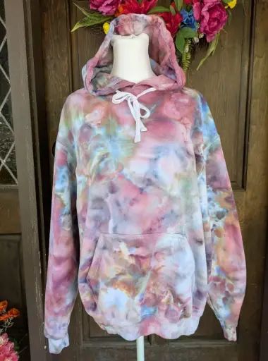 Strawberry Skies Cotton Blend Hoodie  